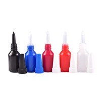 Flacon de 10 ml en PEHD rouge pour adhésif de blocage de filetage, scellant pour filetages de tuyaux