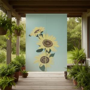 <b>Bamboo</b> Insect Door <b>Curtain</b> 35.4x78.7 Inches Rustic Design For Outdoor Use - Product Image 2