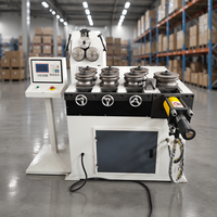 Vente directe d'usine, machine à cintrer les rouleaux hydrauliques entièrement automatique, machine à cintrer les plaques métalliques à haute efficacité