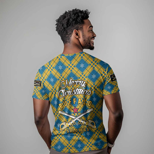 Camiseta navideña de <span class=keywords><strong>Buffalo</strong></span> <span class=keywords><strong>Soldiers</strong></span> con soldados estadounidenses, bandera estadounidense, patrón de cuadros cruzados - Product Image 4