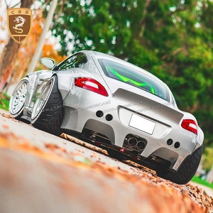 Alerón de parachoques delantero de fibra de vidrio para coche, Kit de cuerpo ancho para 987 Porsche Boxster Cayman Rock Buny Style - Product Image 3