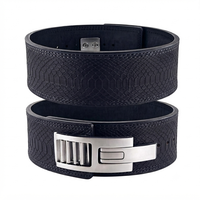 Ceinture de musculation de luxe en cuir de vachette à écailles de dragon, large, avec soutien dorsal, pour la musculation, le powerlifting et les exercices de force