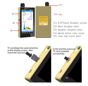 เครื่องวัดความสว่างระดับมืออาชีพ OHSP350L เครื่องวัดสีแบบพกพา เครื่องวัดความสว่างแบบพกพา หน่วย Cd/m2 - Product Image 3