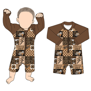 Neue Amerikanische Babykleidung für Jungen, Bambus-Strampler mit Reißverschluss, Kurze Reißverschluss-Overalls mit Tier-Zoo-Motiv für den Schulanfang - Product Image 4