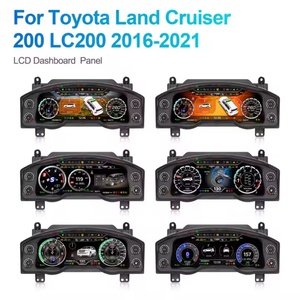 Panel de Instrumentos Digital LCD NaviHua de 12.3'' para Toyota Land Cruiser LC200 2016-2021, Velocímetro de Cabina Virtual - Product Image 2