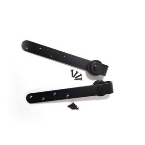 Kit de Herrajes WEKIS de Alta Resistencia para Puertas Correderas Dobles, Silencioso, de Acero, para Gabinetes Industriales, Puertas Exteriores Deslizantes, con Tornillos - Product Image 5