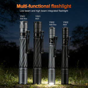 WOSEN Lampe torche tactique à clip pour chapeau, étanche IP68, mini, portable, en alliage d'aluminium, LED haute luminosité, pour le camping et le quotidien - Product Image 2