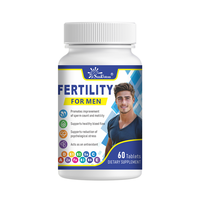 Multivitamines quotidiennes pour hommes OEM/ODM avec zinc, vitamine D et sélénium - Favorise le bien-être général et la défense antioxydante - 60 comprimés