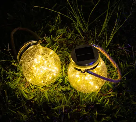 New 30 LEDS Mason Jar Light Solar Lamp Power LED String Fairy Lights Solar Garden Christmas Decor Outdoor Garden