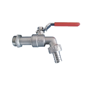 Vanne à boisseau sphérique en acier inoxydable en gros vanne manuelle filetée femelle à haut débit 304 vannes à boisseau sphérique à extrémités filetées flottantes - Product Image 1