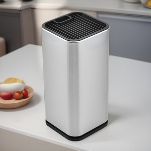 Porte-couteaux en acier inoxydable Qingfeng, support de rangement multifonctionnel pour la cuisine - Product Image 2
