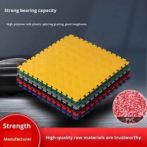 Xưởng công nghiệp 50x50mm lồng vào nhau gạch lát sàn vinyl trong nhà Nặng-chống thấm chống trượt cài đặt 5 năm - Product Image 5