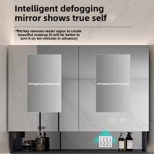 Commutatore tattile a <span class=keywords><strong>specchio</strong></span> a doppio sportello per casa appartamento Hotel Villa-Cina - Product Image 5