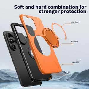 Funda Resistente y Robusta a Golpes y Arañazos para Samsung <span class=keywords><strong>Galaxy</strong></span> S26 Ultra S25 S24 A56 A36 con Anillo Magnético de 360 Grados - Product Image 6