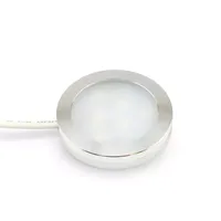 Boyid vente en gros, 2.5W, 12V, Led sous-meuble de vitrine, lumière LED montée en surface, meuble LED, lumière ronde