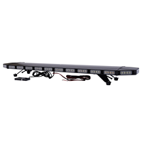 Shinemien 104 Hochintensive LED-Notfall-Blitzlichtleiste 5000 Lumen CE-Zertifiziert Bernstein/Weiß/Jede 2 Farben Wasserdicht 12-24V
