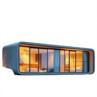 Maison conteneur modulaire préfabriquée 20 pieds 40 pieds, conteneur maritime mobile portable pour habitation, bureau, dortoir