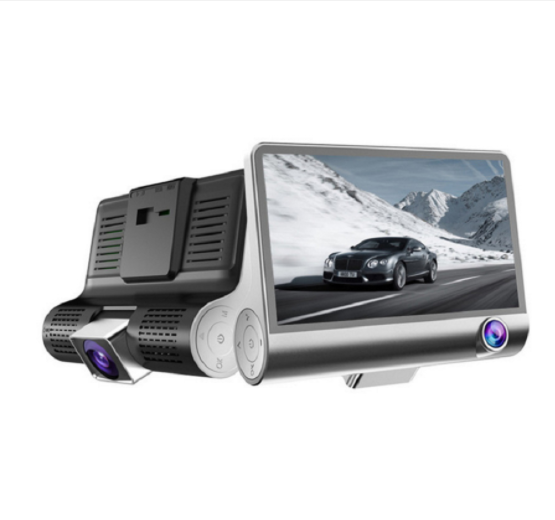 3 Channel 1080P Dash Cam for Cars 2Inch Video Recorder Rear View Camera for Vehicle Car DVR Car Black Box Assecories