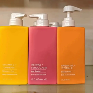 444ml MediIx 55 Loción y Jabón Corporal Exfoliante con Vitamina C y Ácido Glicólico para una Piel Suave y Radiante - Product Image 2