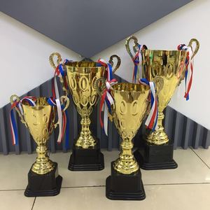 Metal <b>Trophy</b> 45.5Cm 40.5Cm 35.5Cm 30Cm <b>Engraving</b> Durable For Competitions Sports Events - Product Image 1