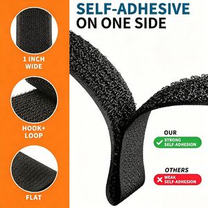 Correa de Velcro de Liberación Rápida de 25 mm de Ancho con Hebilla de Plástico Resistente, Ideal para Uso Frecuente y Reutilización - Product Image 4
