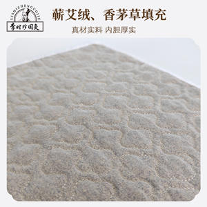 Coussin de siège chauffant électrique en flanelle et mousse de la marque Aunt Ming, pour usage au bureau, design luxueux, 470g - Product Image 3