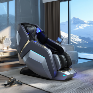 كرسي تدليك كهربائي احترافي للجسم بالكامل بتقنية الجاذبية الصفرية، تصميم عصري قابل للإمالة للمنزل - Product Image 1