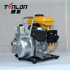 Pompe à eau ronde à essence 3HP WP15, hauteur de refoulement 36m, débit 15m³/h pour l'agriculture de légumes en zone montagneuse (Indonésie, Thaïlande) - Product Image 3