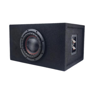 Boîtier de <span class=keywords><strong>caisson</strong></span> de basses audio de <span class=keywords><strong>voiture</strong></span> à double bobines de 7 pouces de l'usine OEM boîtier de haut-parleur <span class=keywords><strong>passif</strong></span> RMS 400W pour automobiles - Product Image 1