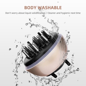 Peigne de massage pour le cuir chevelu aux huiles essentielles, peigne de massage portable en silicone, peigne médicinal pour la croissance des cheveux - Product Image 5