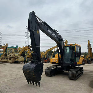 Pelle sur chenilles moyenne VOLVO EC140 en bon état Pelle sur chenilles originale suédoise d'occasion Excellente pour les travaux de construction - Product Image 3
