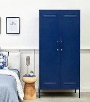 Armoire de rangement en métal robuste pour vêtements, casier en acier pour usage commercial et industriel, directement de l'usine