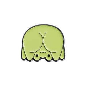 All'ingrosso disegno personalizzato della rana del fumetto della spilla dello smalto morbido alla rinfusa del distintivo del metallo della spilla Offset dello schermo di seta nessun minimo ordine del Logo della latta - Product Image 6