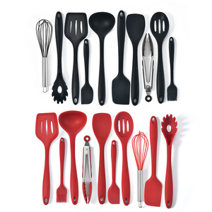 10 Pcs <strong>Silicone</strong> Kitchen Utensils Set Slotted Turner Spoon Spatula Eating Reusable Cooking Utensils Set Cookware Gadgets <strong>Tools</strong> - Product Image 1