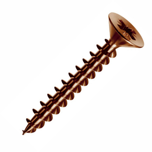 หน้าปัดสากล®TSP 6X130มมสกรูไม้ Mustad bronzed 100ชิ้นสำหรับล้อรถยนต์นั่งส่วนบุคคล - Product Image 1