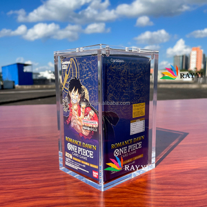 Estuche Acrílico para Caja de Sobres de One Piece TCG OP01 OP16, Protector Magnético UV para Exhibición en Inglés y Japonés, Personalizado - Product Image 3