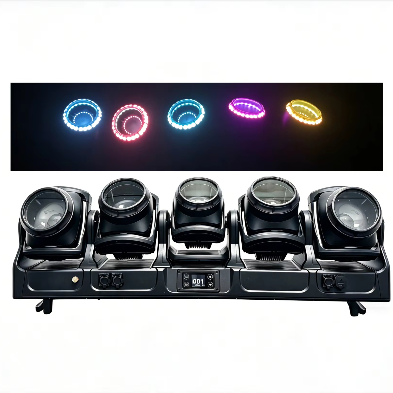 High Speed Moving Head Beam Light RGB LED Pixel Mapping Stage Light Sound DMX512 RDM Control for Wedding Party Event Outdoor