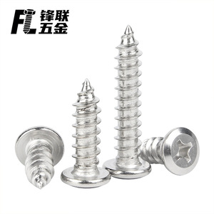 Tornillos autorroscantes de cabeza plana de acero inoxidable 304 Fenglian M3 M4 M5 con cruz biselada para la industria de la construcción - Product Image 2