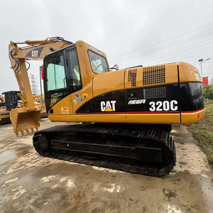 Excavadora Usada Original Caterpillar CAT320C de 20 Toneladas al por Mayor, Excavadora Hidráulica Usada CAT 320 320D2 320GC 320C, Excavadora de Orugas Usada Cat320C - Product Image 1