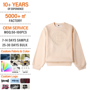 Ropa de Otoño, Sudadera Informal con Cuello Redondo y Bolsillos, Sudadera Lisa, Sudaderas con Logotipo Personalizado, Sudaderas con Capucha para Niños y Bebés - Product Image 1