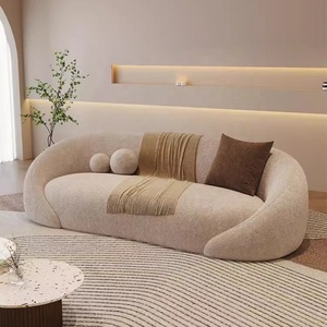 Sofá Curvo de Estilo Medieval para Hogar, Hotel o <span class=keywords><strong>Pequeño</strong></span> Salón de Belleza para Recepción o Área de Descanso en Sala de Estar - Product Image 1