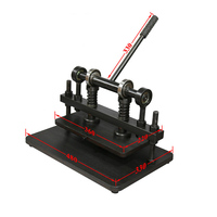 Machine de découpe manuelle de caoutchouc 2T pour usage commercial, avec composants à engrenages, presse à poinçonner pour sacs