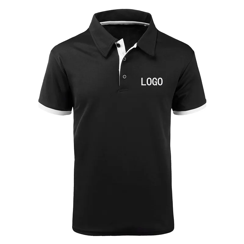 Bán Sỉ Trang Phục Áo Golf Tái Chế Thoáng Khí Cho Nam Áo Polo Golf Trơn 100 Cotton Hàng Oem Trống/