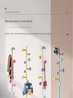Porte-chapeaux en forme de champignon, élégant, simple, sûr et autonome, idéal pour l'affichage de vêtements, adapté aux chambres à coucher