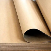 Prix compétitif, emballage en carton biodégradable à une face, papier kraft / papier test / papier ondulé