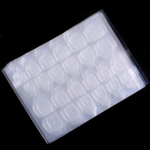 5-Pack DIY 3D <span class=keywords><strong>Double</strong></span> <span class=keywords><strong>Face</strong></span> Transparent Gelée <span class=keywords><strong>Ongles</strong></span> Colle Autocollants Réutilisable <span class=keywords><strong>Adhésif</strong></span> <span class=keywords><strong>Faux</strong></span> <span class=keywords><strong>Ongles</strong></span> Art Accessoires Outils Offre Spéciale - Product Image 5