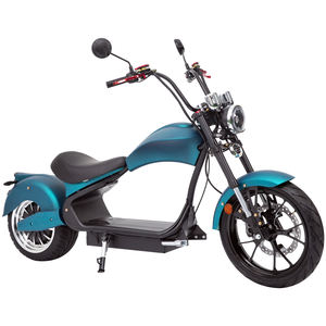 Scooter <span class=keywords><strong>électrique</strong></span> à deux roues Loyal Citycoco MH3 4000W <span class=keywords><strong>avec</strong></span> GPS, design pliable et étanche pour adultes - jusqu'à 80 km/h - Product Image 4