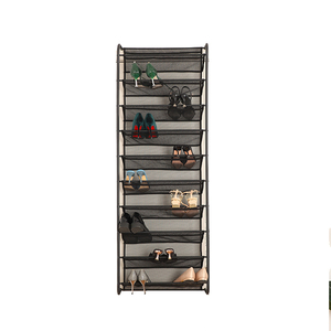 10 Tier Hanging <strong>Shoe</strong> Storage <strong>Rack</strong> <strong>the</strong> Door <strong>Shoe</strong> <strong>Rack</strong> for Closet Pantry Over <strong>the</strong> Door <strong>Shoe</strong> Organizer <strong>Wall</strong> Floating Shelves - Product Image 2