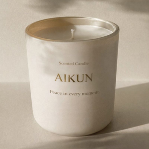 Vela Aromática AIKUN Hecha a Mano, de Combustión Limpia, en Caja y Tarro Personalizados, para Spa, Salón, Decoración del Hogar, Ramadán, Eid, Navidad, Año Nuevo - Product Image 2