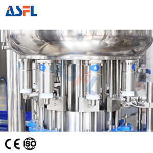 Machine de lavage, de remplissage et de bouchage de bouteilles de lait en plastique monobloc de haute qualité de 250 ml, 300 ml et 400 ml pour les usines de boissons - Product Image 5